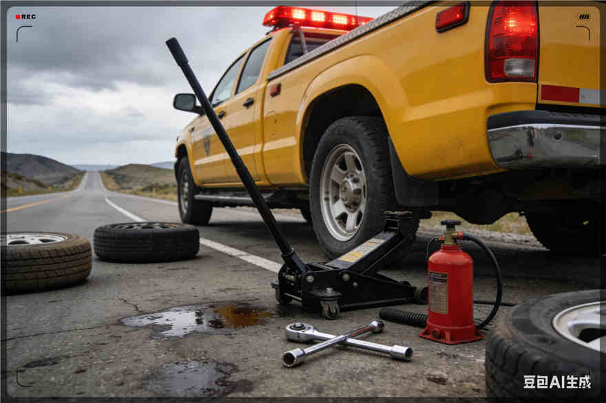 朔城区爆胎道路救援-汽车换轮胎