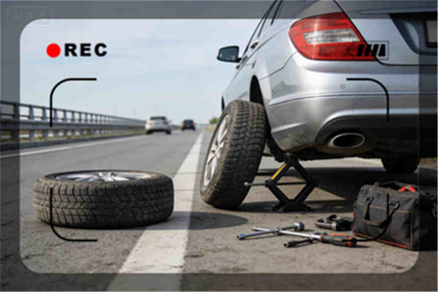 朔城区高速公路爆胎-汽车换轮胎